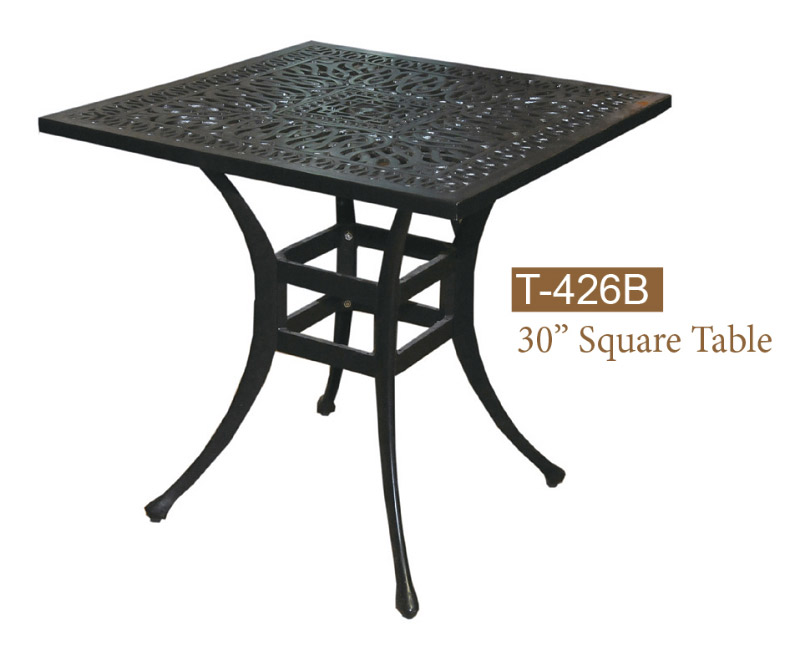 FLORAL Patio Tables DWL Patio Furniture NJ Wholesale