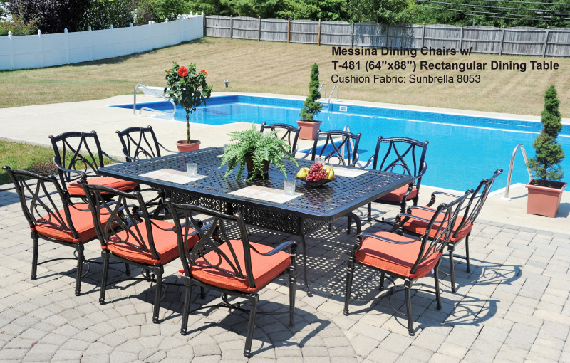 MESSINA Patio Table Set DWL Patio Furniture NJ Wholesale
