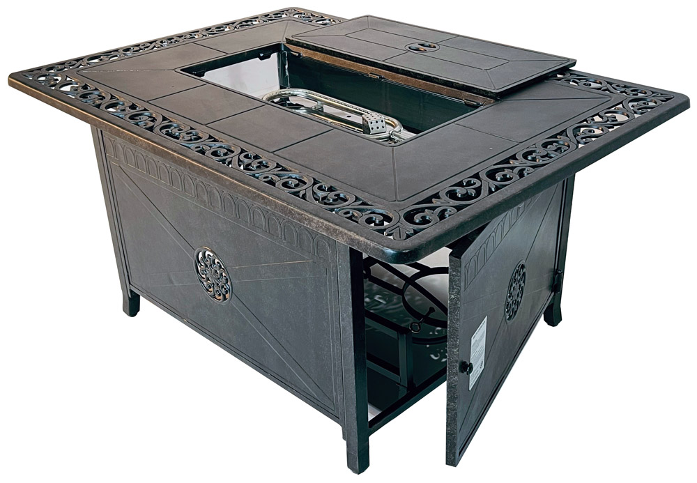 GFP-865 (50x36) Rectangular Gas Fire Pit